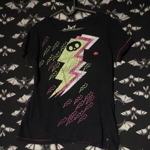 skelanimals lightning bolt shirt// collection post